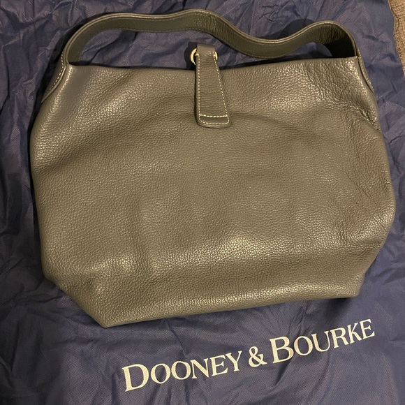 Dooney & Burke grey shoulder bag - Picture 4 of 4